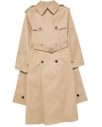 Jean Paul Gaultier - Trenchcoat Met Dubbele Rij Knopen En Ceintuur - Lyst