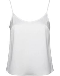 Ralph Lauren - Sleeveless Scoop-Neck Top - Lyst