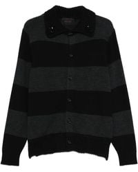 Simone Rocha - Embellished Striped Cardigan - Lyst