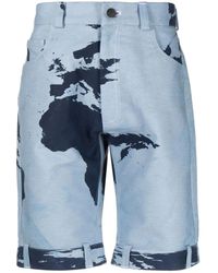 Stain Shade - Abstract-Print Bermuda Shorts - Lyst