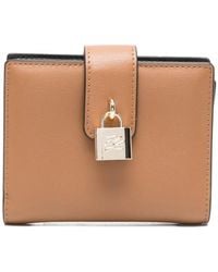 KARL LAGERFELD - Padlock Wallet - Lyst
