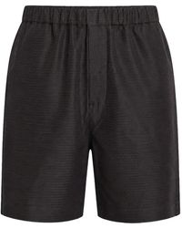 RANRA - Elasticated-Waist Shorts - Lyst