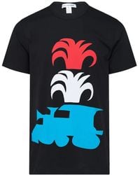 Comme des Garçons - Graphic-Print T-Shirt - Lyst