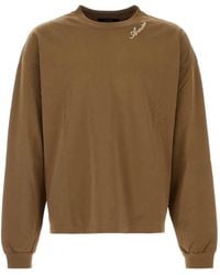 Amiri - Script Oversized Long Sleeve Tee - Lyst