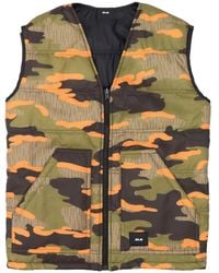 ArkAir - Full-Zip Patterned Reversible Gilet - Lyst