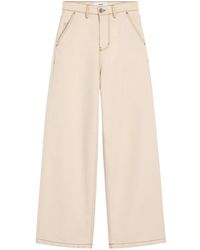 Ami Paris - Jeans mit weitem Bein - Lyst