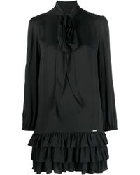DSquared² - Robe Courte À Volants - Lyst