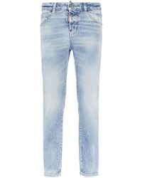 DSquared² - Vaqueros con etiqueta del logo - Lyst