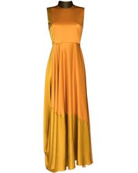 ROKSANDA Zijden Avondjurk - Oranje