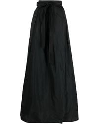 Pinko - Nocepesca Pleated Maxi Skirt - Lyst