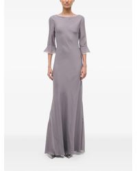 STAUD - Marais Three-Quarter-Sleeve Maxi Dress - Lyst
