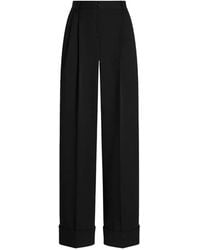 Dolce & Gabbana - Wool Gabardine Trousers - Lyst