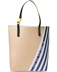 Marni - Tote Bag mit Streifendetail - Lyst