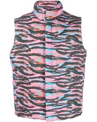 ERL - Waistcoat With All-over Print - Lyst