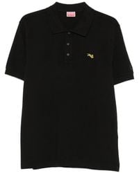 KENZO - Polo À Patch Tête De Tigre - Lyst