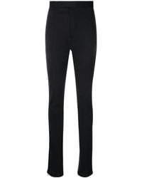 ANOUKI - High-Waisted Slit-Detail Trousers - Lyst