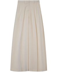 Jonathan Simkhai - Pantalon Palazzo À Design Plissé - Lyst