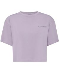 Philipp Plein - Cotton Cropped T-Shirt - Lyst