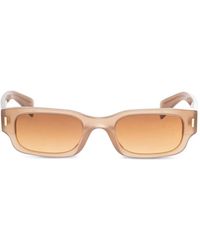 McQueen - T-Bar Rivet Panthos Sunglasses - Lyst