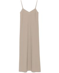 Rrd - Maxi-Jurk Met V-Hals - Lyst
