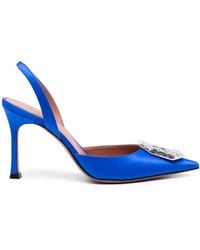 AMINA MUADDI - Camelia 90mm スリングバック パンプス - Lyst