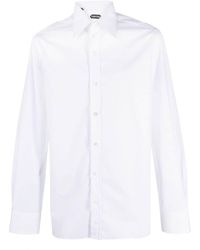 Tom Ford - Button-down Cotton Shirt - Lyst