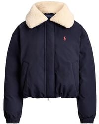Polo Ralph Lauren - High-Pile-Collar Down Puffer Jacket - Lyst