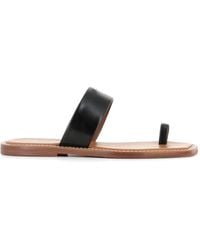 Giuseppe Zanotti - Toe-Strap Flat Sandals - Lyst