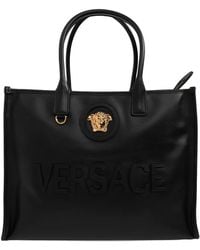 Versace - Large La Medusa Tote Bag - Lyst