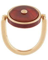 Lanvin Mother And Child Rotating Ring - Metallic