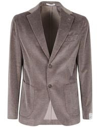 Eleventy - Corduroy Single-Breasted Blazer - Lyst