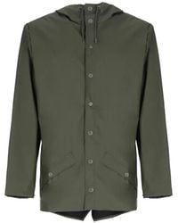 Rains - Flap-Pocket Hooded Jacket - Lyst