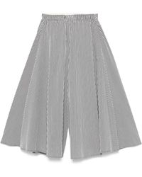 Alysi - Striped Trousers - Lyst
