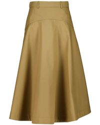 Balenciaga - A-Line Midi Skirt - Lyst