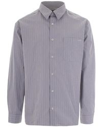 A.P.C. - Stripe-Pattern Shirt - Lyst