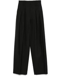 Victoria Beckham - Pleated Trousers - Lyst