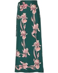 La DoubleJ - Wikkelrok Met Bloemenprint - Lyst