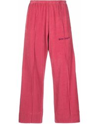 Palm Angels - Pantalones de chándal con logo estampado - Lyst
