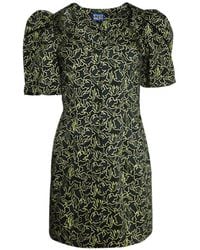 LHD - Avena Printed Mini Dress - Lyst