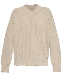 MM6 by Maison Margiela - V-Neck - Lyst