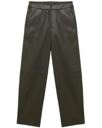 Alpha Studio - Pantalones Rectos Con Cinturilla Elástica - Lyst