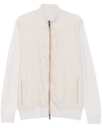 Cesare Attolini - Zip-Up Cardigan - Lyst