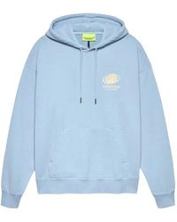 New Amsterdam - Logo-Print Drawstring-Fastening Hoodie - Lyst