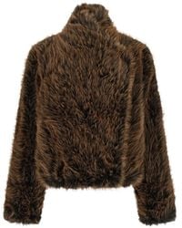 BB COUTURE - Faux-Fur Jacket - Lyst
