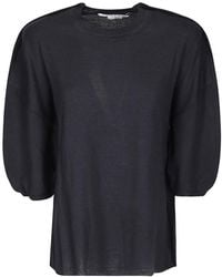 Comme des Garçons - Puff-Sleeve Knitted Sweater - Lyst