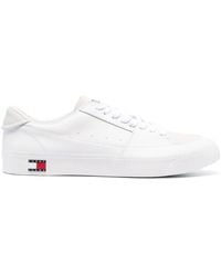 Tommy Hilfiger - レザースニーカー - Lyst