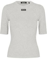 ROTATE BIRGER CHRISTENSEN - Logo-Patch Short-Sleeve T-Shirt - Lyst