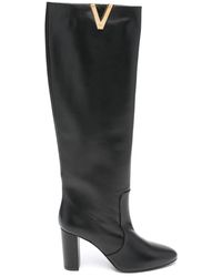 Via Roma 15 - Botas altas con tacón de 80 mm - Lyst