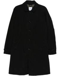 Aspesi - Spread-Collar Single-Breasted Coat - Lyst