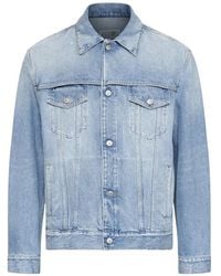 MM6 by Maison Margiela - Layered Denim Jacket - Lyst